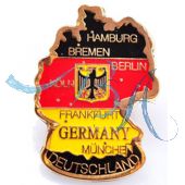 Pin Anstecker Deutschland Karte