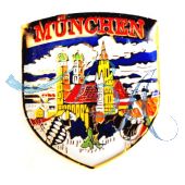 Pin Anstecker Souvenir München Rathaus