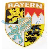 Pin Anstecker Wappen Freistaat Bayern (gr.)