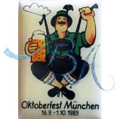 Pin Anstecker Oktoberfest Plakatmotiv 1989