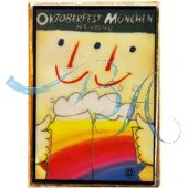 Pin Anstecker Oktoberfest Plakatmotiv 1992