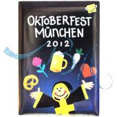 Pin Anstecker Oktoberfest Plakatmotiv 2012