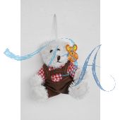 Plüschtier, Teddybär weiss