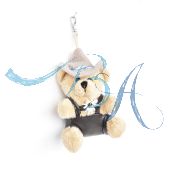 Plüschtier Trachten Teddybär hellbraun