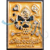 Pin Plakatmotiv Oktoberfest Gold 2024