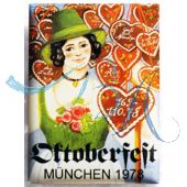 Pin Anstecker Oktoberfest Plakatmotiv 1978