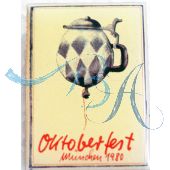 Pin Anstecker Oktoberfest Plakatmotiv 1980