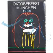 Pin Anstecker Oktoberfest Plakatmotiv 1988