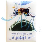 Pin Anstecker Oktoberfest Plakatmotiv 1990