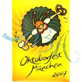 Pin Anstecker Oktoberfest Plakatmotiv 2007