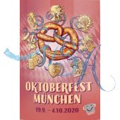 Pin Anstecker Oktoberfest Plakatmotiv 2020