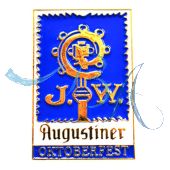 Augustiner Pin blau