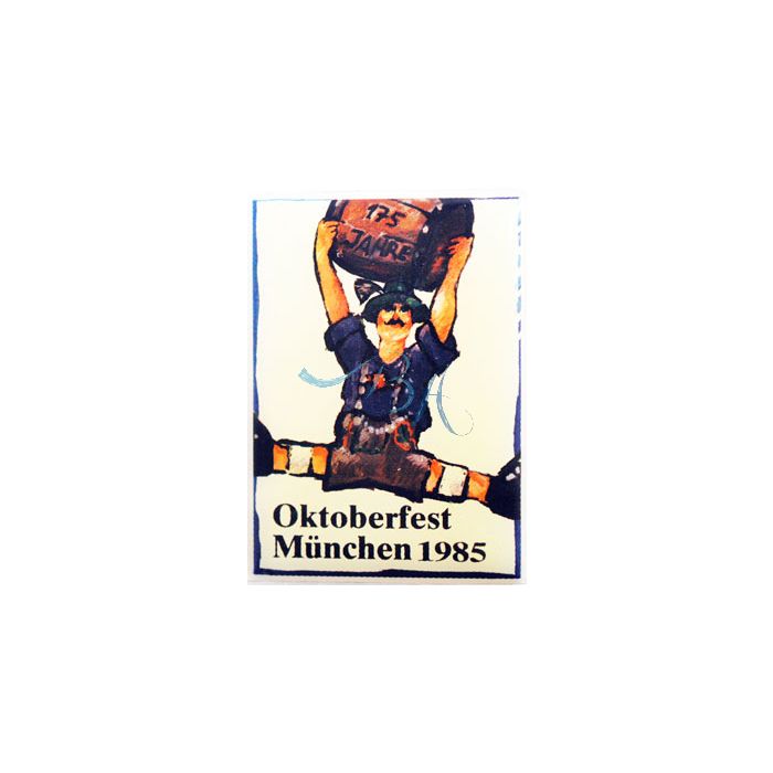 Magnet Oktoberfest Plakatmotiv 1985