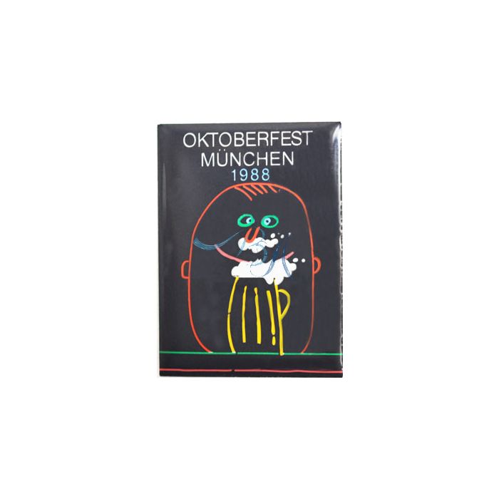 Pin Anstecker Oktoberfest Plakatmotiv 1988