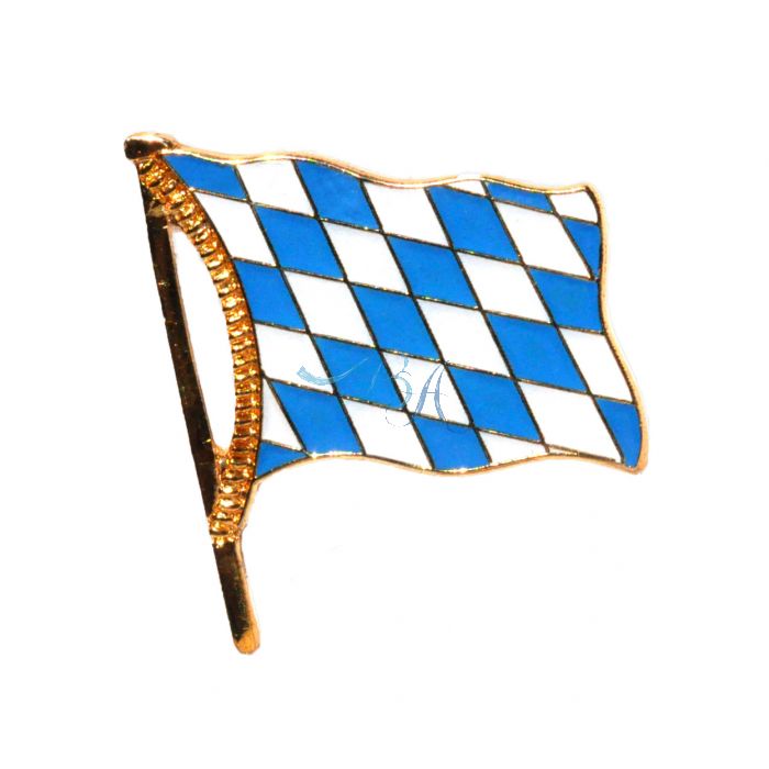 Pin Anstecker Flagge; Freistaat Bayern