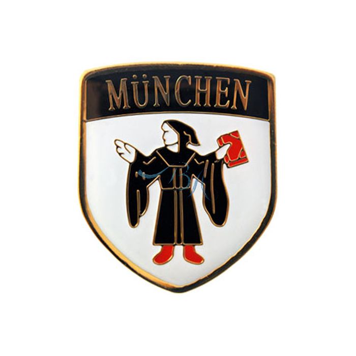 altes original Blechschild/Metall Münchner Kindl /Mönch  7 cm Neu unbenutzt