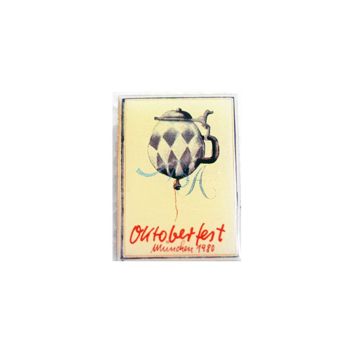 Magnet Oktoberfest Plakatmotiv 1980
