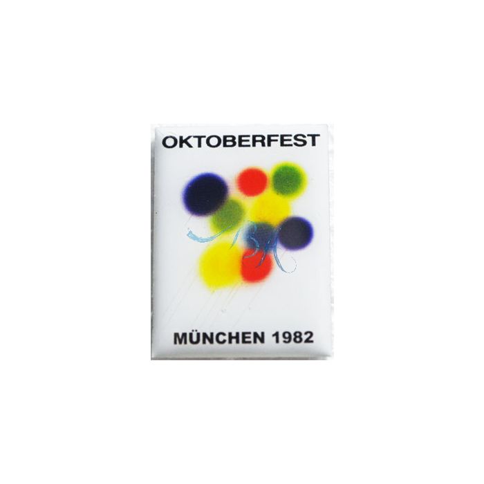 Pin Anstecker Oktoberfest Plakatmotiv 1982