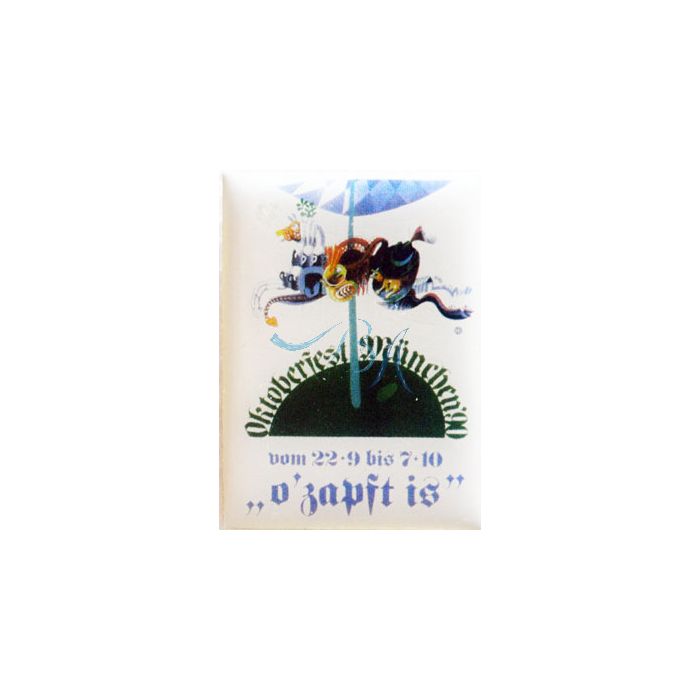 Pin Anstecker Oktoberfest Plakatmotiv 1990