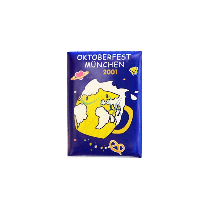 Pin Anstecker Oktoberfest Plakatmotiv 2001