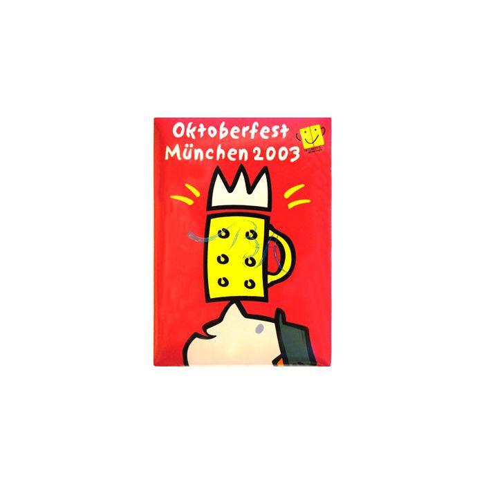 Magnet Oktoberfest Souvenir Plakatmotiv 2003