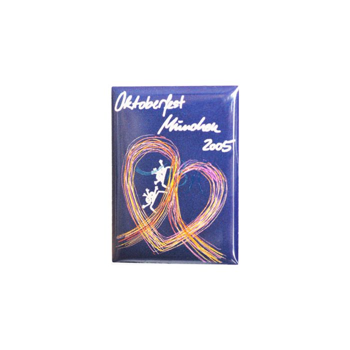 Pin Anstecker Oktoberfest Plakatmotiv 2005
