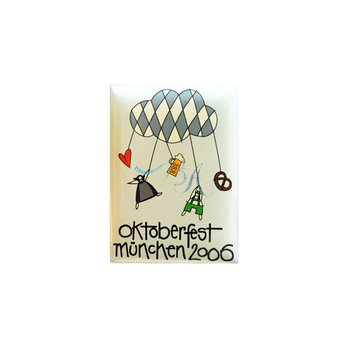 Magnet Oktoberfest Souvenir Plakatmotiv 2006
