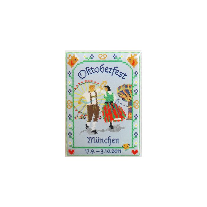 Pin Anstecker Oktoberfest Plakatmotiv 2011