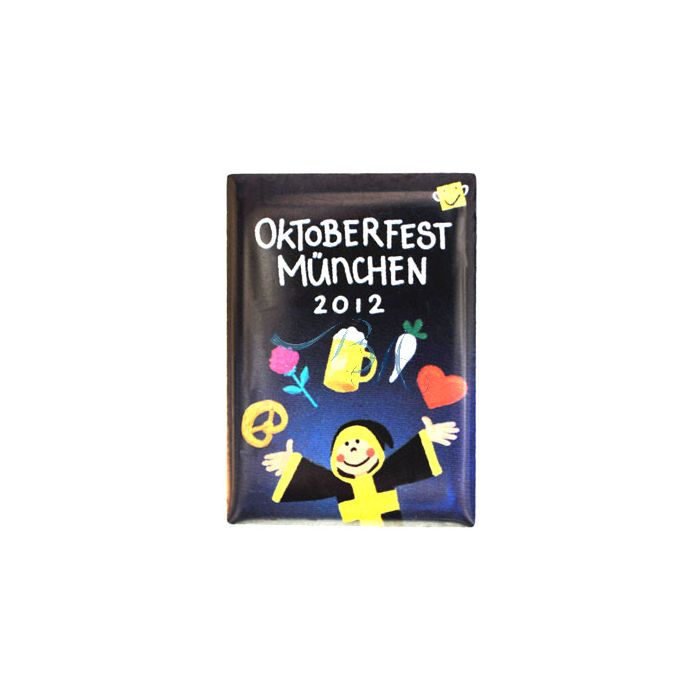 Pin Anstecker Oktoberfest Plakatmotiv 2012