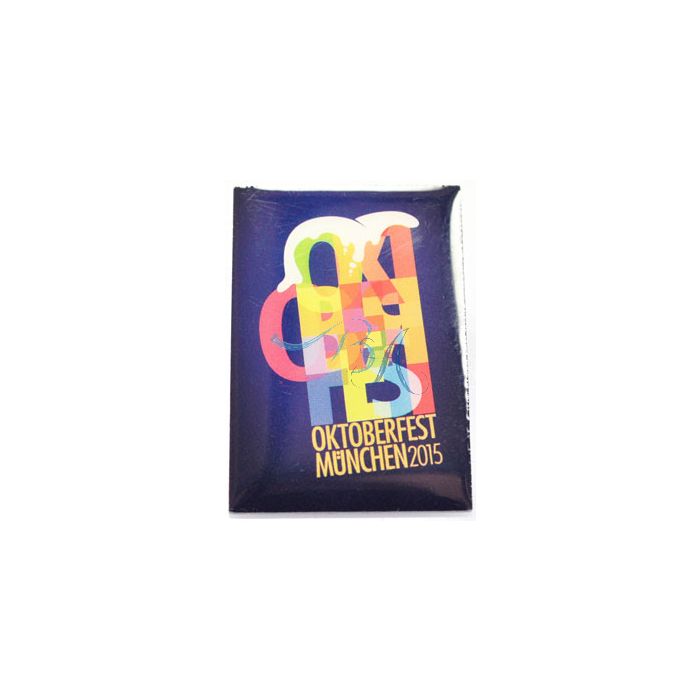 Pin Anstecker Oktoberfest Plakatmotiv 2015