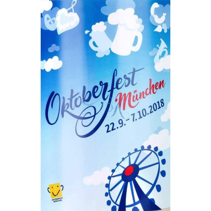 Pin Anstecker Oktoberfest Plakatmotiv 2018