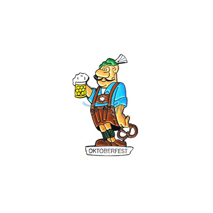 Pin Anstecker Souvenir Bayer Bier und Breze