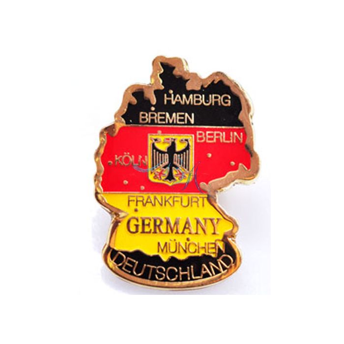 Pin Anstecker Deutschland Karte