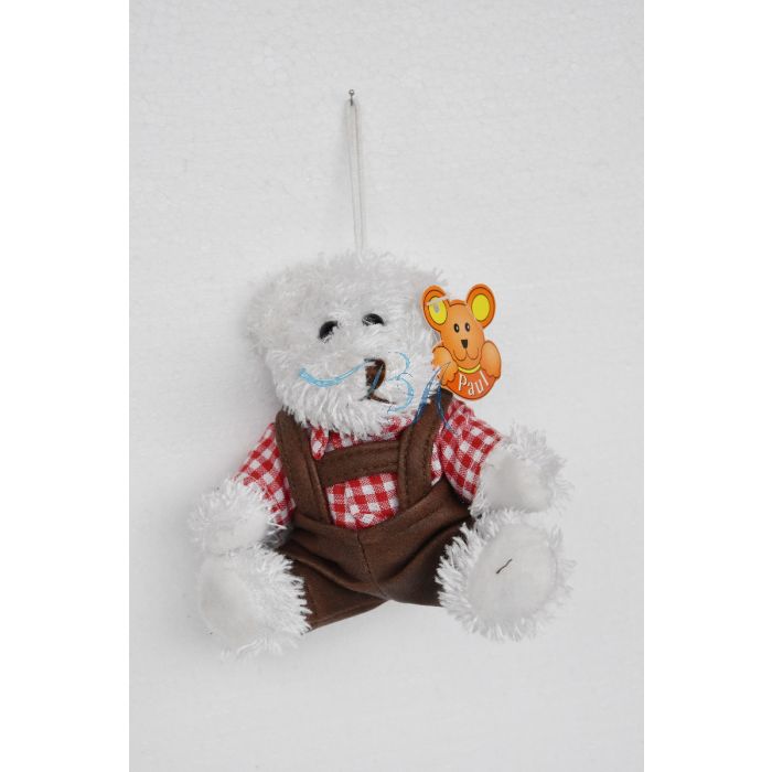Plüschtier, Teddybär weiss