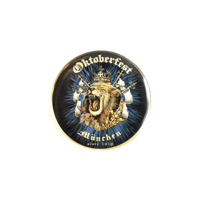 Pin Anstecker Souvenir Oktoberfest München Löwe