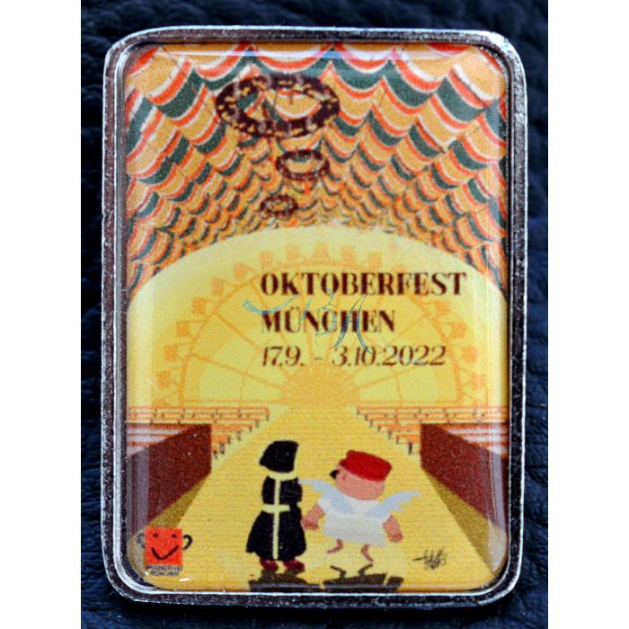 Pin Anstecker Oktoberfest Plakatmotiv 2022