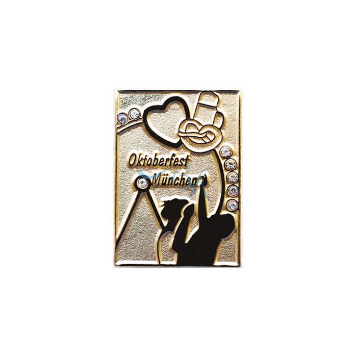 Pin Plakatmotiv Oktoberfest Gold 2016