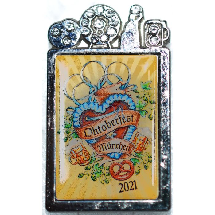 Pin Anstecker Oktoberfest Plakatmotiv 2021 Spezial