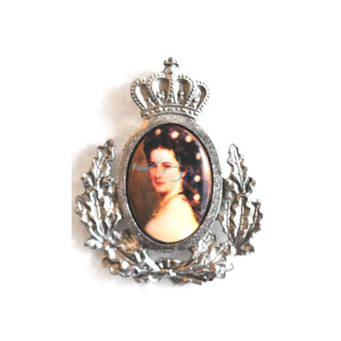 Pin Anstecker Persönlichkeiten Elisabeth Amalie Eugeni mit Altsibler