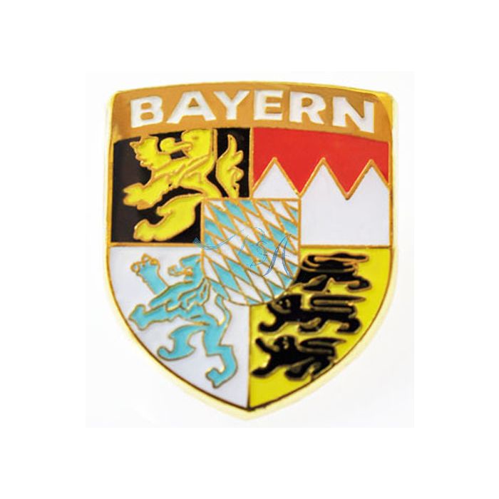 Pin Anstecker Wappen Freistaat Bayern (gr.)