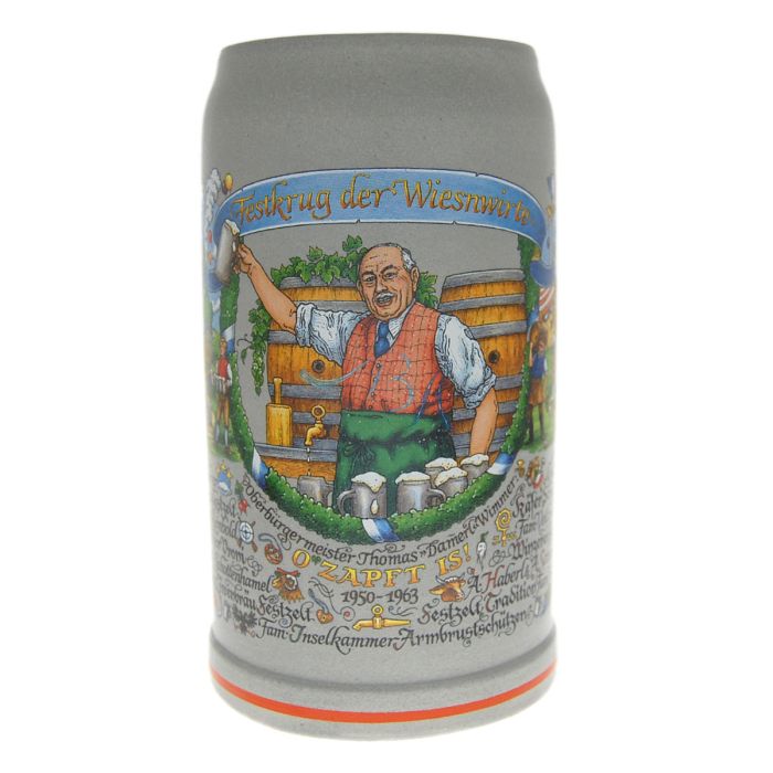 2013 - Wiesn Wirte Krug, Brauereikrug, Bierkrug, Steinkrug, Oktoberfestkrug