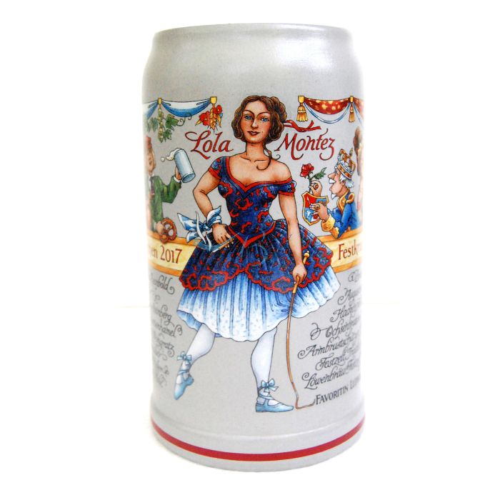 2017 - Wiesn Wirte Krug, Brauereikrug, Bierkrug, Steinkrug, Oktoberfestkrug