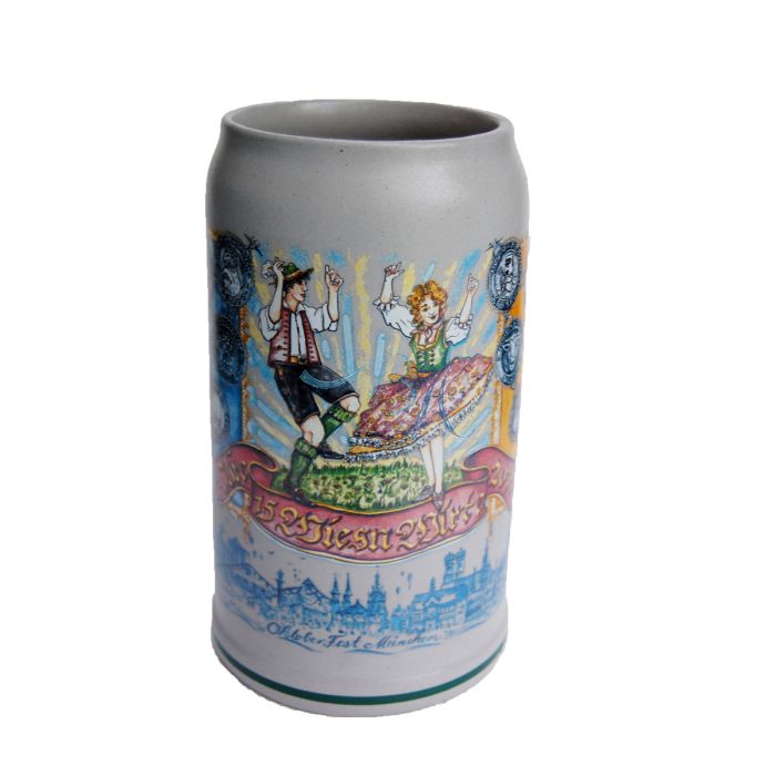 2018 - Wiesn Wirte Krug, Brauereikrug, Bierkrug, Steinkrug, Oktoberfestkrug