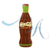 Coca-Cola Pin Anstecker Flasche