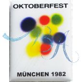 Pin Anstecker Oktoberfest Plakatmotiv 1982