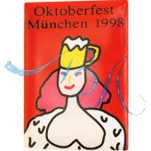 Pin Anstecker Oktoberfest Plakatmotiv 1998