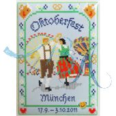 Magnet Oktoberfest Souvenir Plakatmotiv 2011