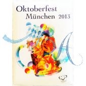 Pin Anstecker Oktoberfest Plakatmotiv 2013