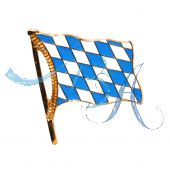 Pin Anstecker Flagge; Freistaat Bayern